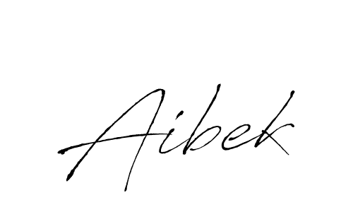 How to make Aibek name signature. Use Antro_Vectra style for creating short signs online. This is the latest handwritten sign. Aibek signature style 6 images and pictures png