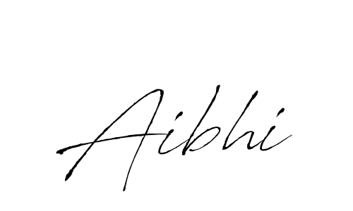Create a beautiful signature design for name Aibhi. With this signature (Antro_Vectra) fonts, you can make a handwritten signature for free. Aibhi signature style 6 images and pictures png