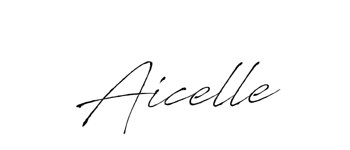 Use a signature maker to create a handwritten signature online. With this signature software, you can design (Antro_Vectra) your own signature for name Aicelle. Aicelle signature style 6 images and pictures png