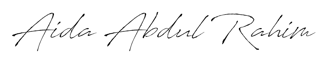 Express your personality with a custom Aida Abdul Rahim signature crafted with Antro_Vectra typography. Free transparent PNG download available. Aida Abdul Rahim signature style 6 images and pictures png