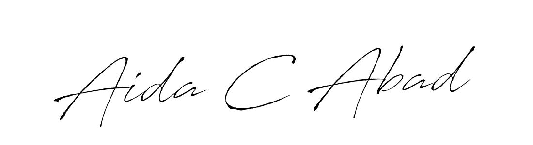 You can use this online signature creator to create a handwritten signature for the name Aida C Abad. This is the best online autograph maker. Aida C Abad signature style 6 images and pictures png