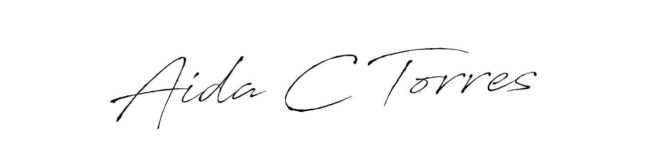 How to Draw Aida C Torres signature style? Antro_Vectra is a latest design signature styles for name Aida C Torres. Aida C Torres signature style 6 images and pictures png