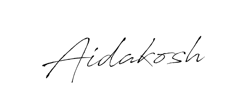 Also we have Aidakosh name is the best signature style. Create professional handwritten signature collection using Antro_Vectra autograph style. Aidakosh signature style 6 images and pictures png