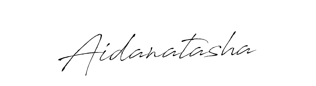 Antro_Vectra is a professional signature style that is perfect for those who want to add a touch of class to their signature. It is also a great choice for those who want to make their signature more unique. Get Aidanatasha name to fancy signature for free. Aidanatasha signature style 6 images and pictures png