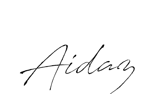 Create a beautiful signature design for name Aidaz. With this signature (Antro_Vectra) fonts, you can make a handwritten signature for free. Aidaz signature style 6 images and pictures png