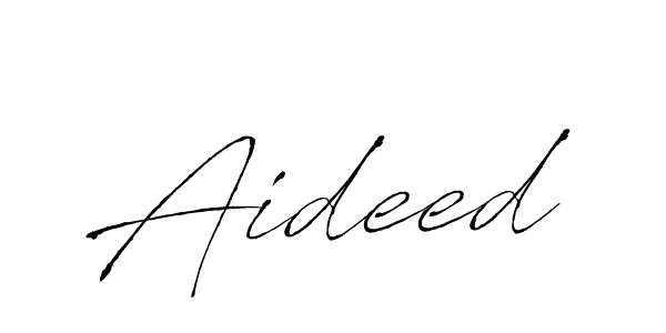 Similarly Antro_Vectra is the best handwritten signature design. Signature creator online .You can use it as an online autograph creator for name Aideed. Aideed signature style 6 images and pictures png