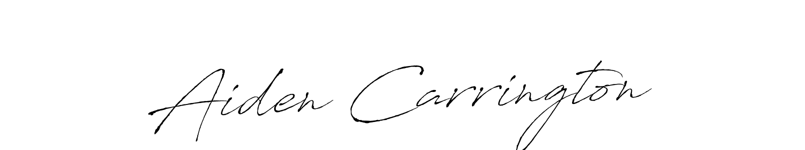 The best way (Antro_Vectra) to make a short signature is to pick only two or three words in your name. The name Aiden Carrington include a total of six letters. For converting this name. Aiden Carrington signature style 6 images and pictures png