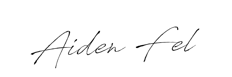 Create a beautiful signature design for name Aiden Fel. With this signature (Antro_Vectra) fonts, you can make a handwritten signature for free. Aiden Fel signature style 6 images and pictures png