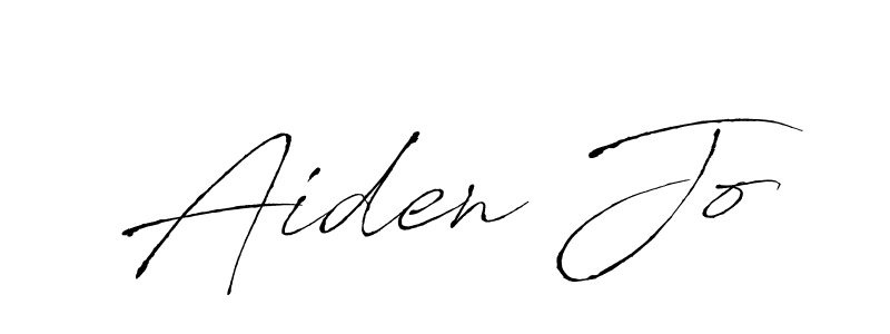 Design your own signature with our free online signature maker. With this signature software, you can create a handwritten (Antro_Vectra) signature for name Aiden Jo. Aiden Jo signature style 6 images and pictures png