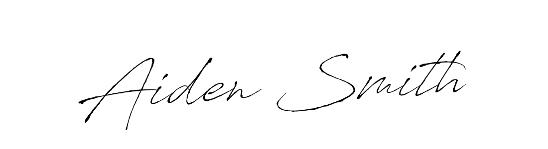 The best way (Antro_Vectra) to make a short signature is to pick only two or three words in your name. The name Aiden Smith include a total of six letters. For converting this name. Aiden Smith signature style 6 images and pictures png