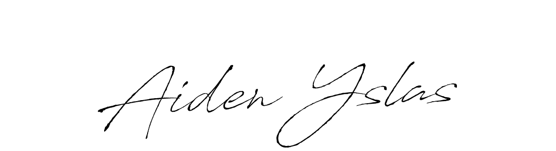 Once you've used our free online signature maker to create your best signature Antro_Vectra style, it's time to enjoy all of the benefits that Aiden Yslas name signing documents. Aiden Yslas signature style 6 images and pictures png