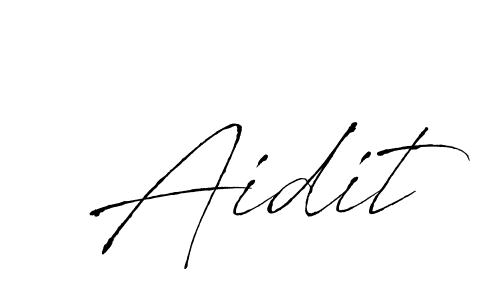 Also we have Aidit name is the best signature style. Create professional handwritten signature collection using Antro_Vectra autograph style. Aidit signature style 6 images and pictures png