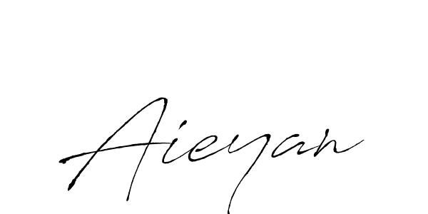 How to make Aieyan signature? Antro_Vectra is a professional autograph style. Create handwritten signature for Aieyan name. Aieyan signature style 6 images and pictures png