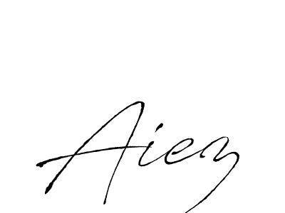 Make a short Aiez signature style. Manage your documents anywhere anytime using Antro_Vectra. Create and add eSignatures, submit forms, share and send files easily. Aiez signature style 6 images and pictures png
