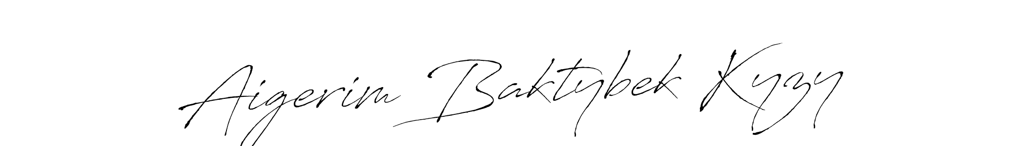 It looks lik you need a new signature style for name Aigerim Baktybek Kyzy. Design unique handwritten (Antro_Vectra) signature with our free signature maker in just a few clicks. Aigerim Baktybek Kyzy signature style 6 images and pictures png