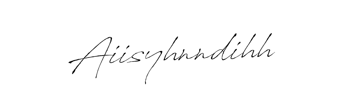You should practise on your own different ways (Antro_Vectra) to write your name (Aiisyhnndihh) in signature. don't let someone else do it for you. Aiisyhnndihh signature style 6 images and pictures png