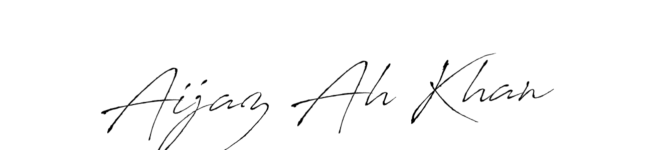 Also You can easily find your signature by using the search form. We will create Aijaz Ah Khan name handwritten signature images for you free of cost using Antro_Vectra sign style. Aijaz Ah Khan signature style 6 images and pictures png