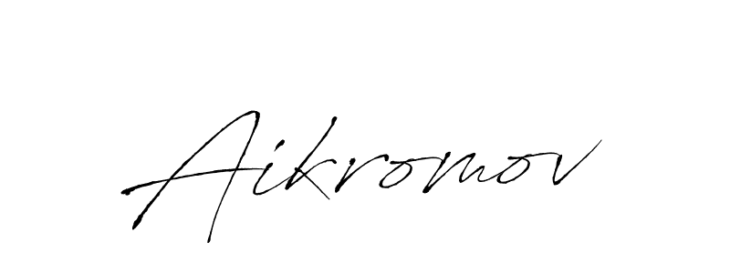 Make a beautiful signature design for name Aikromov. Use this online signature maker to create a handwritten signature for free. Aikromov signature style 6 images and pictures png