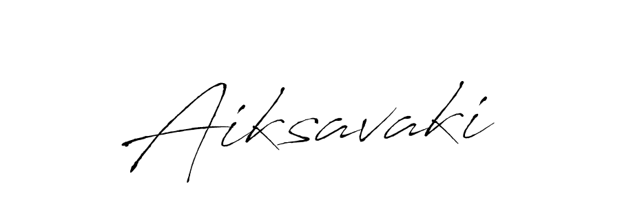 How to make Aiksavaki name signature. Use Antro_Vectra style for creating short signs online. This is the latest handwritten sign. Aiksavaki signature style 6 images and pictures png