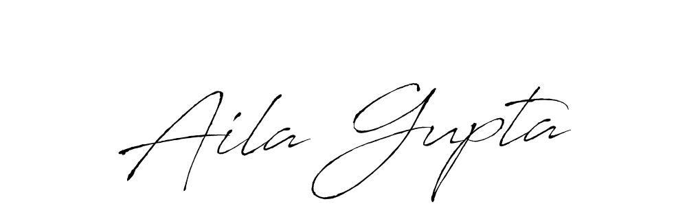 How to make Aila Gupta signature? Antro_Vectra is a professional autograph style. Create handwritten signature for Aila Gupta name. Aila Gupta signature style 6 images and pictures png