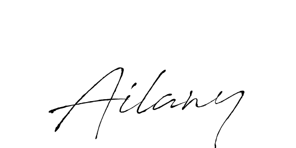 Antro_Vectra is a professional signature style that is perfect for those who want to add a touch of class to their signature. It is also a great choice for those who want to make their signature more unique. Get Ailany name to fancy signature for free. Ailany signature style 6 images and pictures png