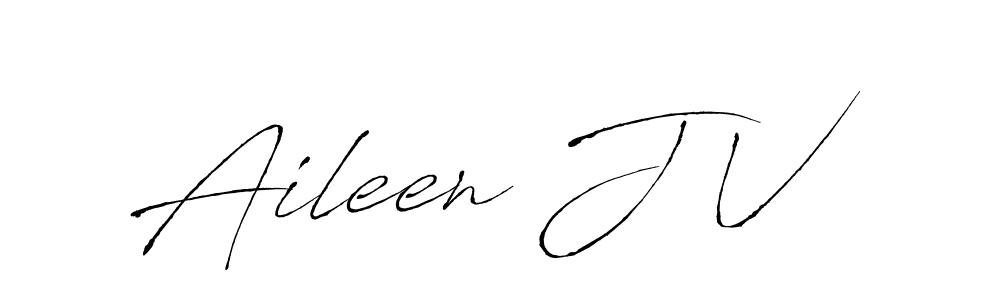 You should practise on your own different ways (Antro_Vectra) to write your name (Aileen J V) in signature. don't let someone else do it for you. Aileen J V signature style 6 images and pictures png