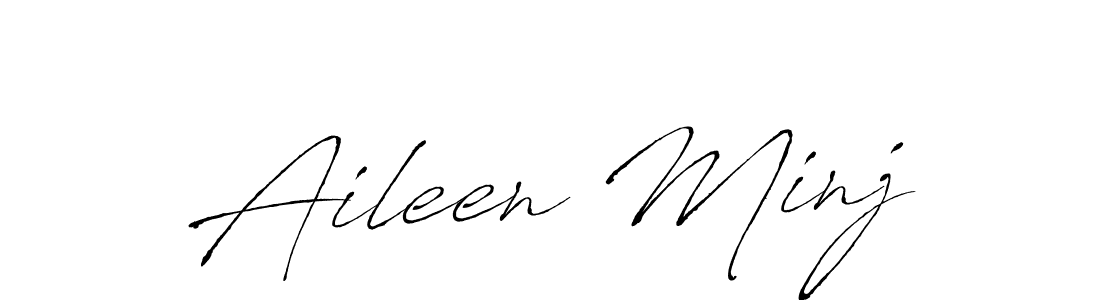 This is the best signature style for the Aileen Minj name. Also you like these signature font (Antro_Vectra). Mix name signature. Aileen Minj signature style 6 images and pictures png