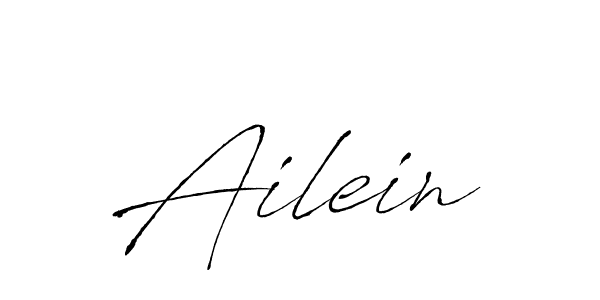 Make a beautiful signature design for name Ailein. With this signature (Antro_Vectra) style, you can create a handwritten signature for free. Ailein signature style 6 images and pictures png