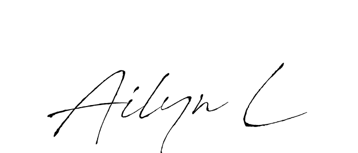 Here are the top 10 professional signature styles for the name Ailyn L. These are the best autograph styles you can use for your name. Ailyn L signature style 6 images and pictures png