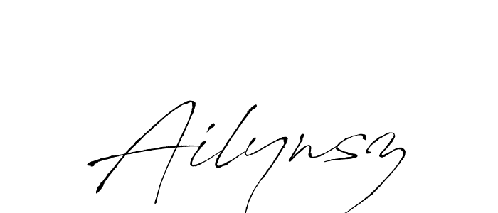 Also we have Ailynsz name is the best signature style. Create professional handwritten signature collection using Antro_Vectra autograph style. Ailynsz signature style 6 images and pictures png