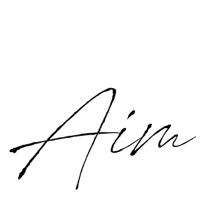 The best way (Antro_Vectra) to make a short signature is to pick only two or three words in your name. The name Aim include a total of six letters. For converting this name. Aim signature style 6 images and pictures png