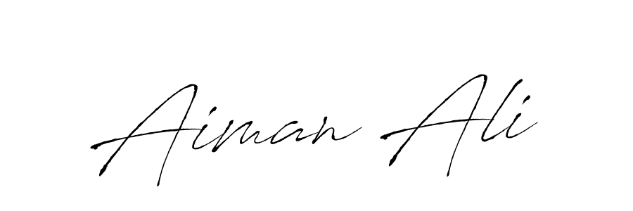 Make a beautiful signature design for name Aiman Ali. Use this online signature maker to create a handwritten signature for free. Aiman Ali signature style 6 images and pictures png
