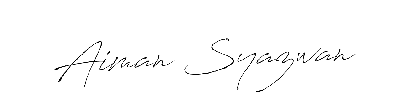 Here are the top 10 professional signature styles for the name Aiman Syazwan. These are the best autograph styles you can use for your name. Aiman Syazwan signature style 6 images and pictures png