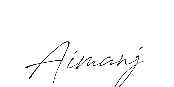 It looks lik you need a new signature style for name Aimanj. Design unique handwritten (Antro_Vectra) signature with our free signature maker in just a few clicks. Aimanj signature style 6 images and pictures png