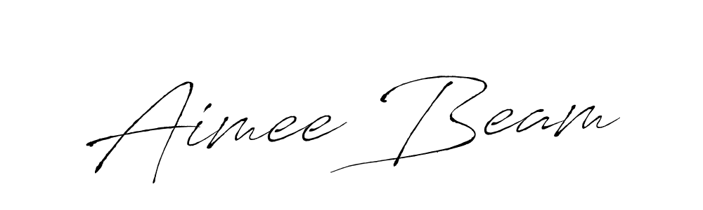 Also we have Aimee Beam name is the best signature style. Create professional handwritten signature collection using Antro_Vectra autograph style. Aimee Beam signature style 6 images and pictures png