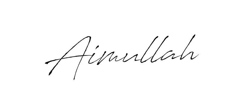 Make a beautiful signature design for name Aimullah. Use this online signature maker to create a handwritten signature for free. Aimullah signature style 6 images and pictures png
