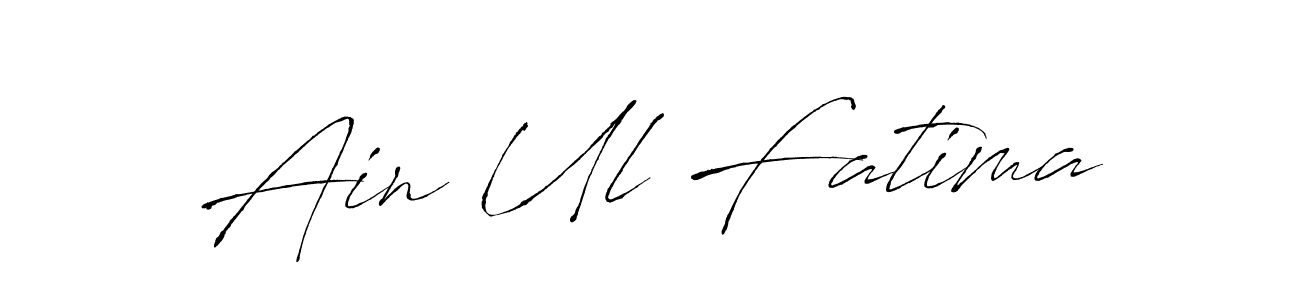 This is the best signature style for the Ain Ul Fatima name. Also you like these signature font (Antro_Vectra). Mix name signature. Ain Ul Fatima signature style 6 images and pictures png