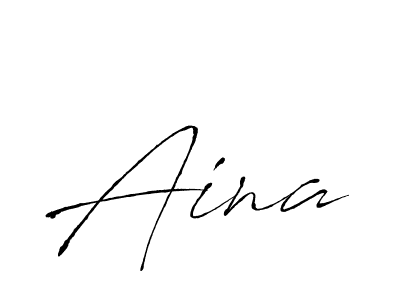 The best way (Antro_Vectra) to make a short signature is to pick only two or three words in your name. The name Aina include a total of six letters. For converting this name. Aina signature style 6 images and pictures png