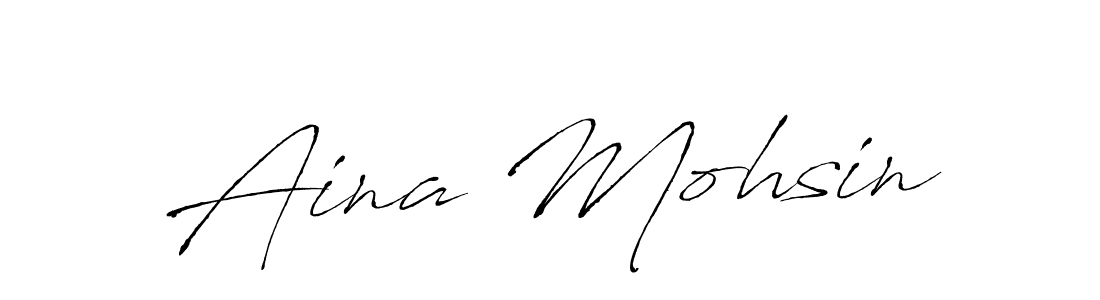 See photos of Aina Mohsin official signature by Spectra . Check more albums & portfolios. Read reviews & check more about Antro_Vectra font. Aina Mohsin signature style 6 images and pictures png