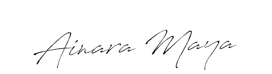 Also You can easily find your signature by using the search form. We will create Ainara Maya name handwritten signature images for you free of cost using Antro_Vectra sign style. Ainara Maya signature style 6 images and pictures png