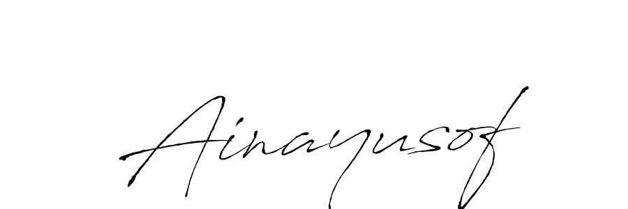 Make a short Ainayusof signature style. Manage your documents anywhere anytime using Antro_Vectra. Create and add eSignatures, submit forms, share and send files easily. Ainayusof signature style 6 images and pictures png