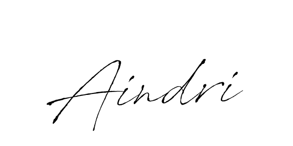 How to make Aindri signature? Antro_Vectra is a professional autograph style. Create handwritten signature for Aindri name. Aindri signature style 6 images and pictures png