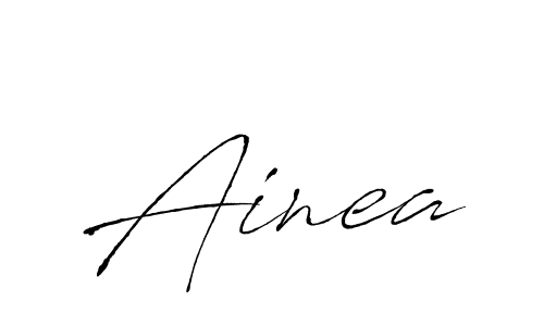 How to make Ainea signature? Antro_Vectra is a professional autograph style. Create handwritten signature for Ainea name. Ainea signature style 6 images and pictures png