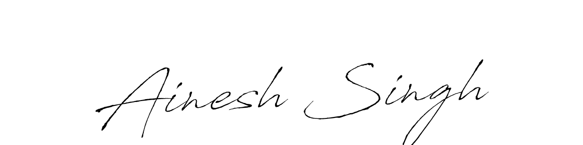 How to Draw Ainesh Singh signature style? Antro_Vectra is a latest design signature styles for name Ainesh Singh. Ainesh Singh signature style 6 images and pictures png