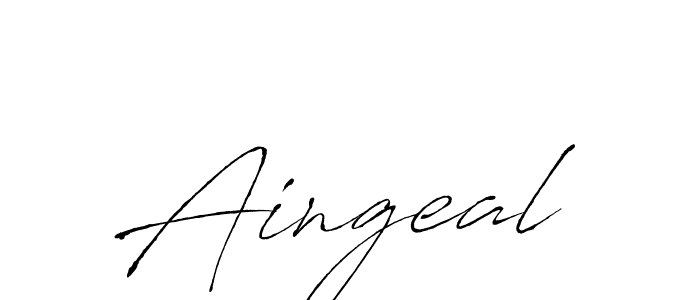 How to make Aingeal signature? Antro_Vectra is a professional autograph style. Create handwritten signature for Aingeal name. Aingeal signature style 6 images and pictures png