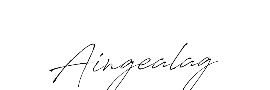 How to Draw Aingealag signature style? Antro_Vectra is a latest design signature styles for name Aingealag. Aingealag signature style 6 images and pictures png