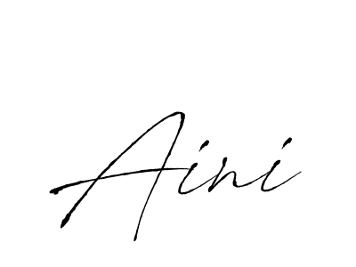 Also You can easily find your signature by using the search form. We will create Aini name handwritten signature images for you free of cost using Antro_Vectra sign style. Aini signature style 6 images and pictures png