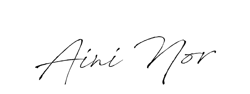 Similarly Antro_Vectra is the best handwritten signature design. Signature creator online .You can use it as an online autograph creator for name Aini Nor. Aini Nor signature style 6 images and pictures png