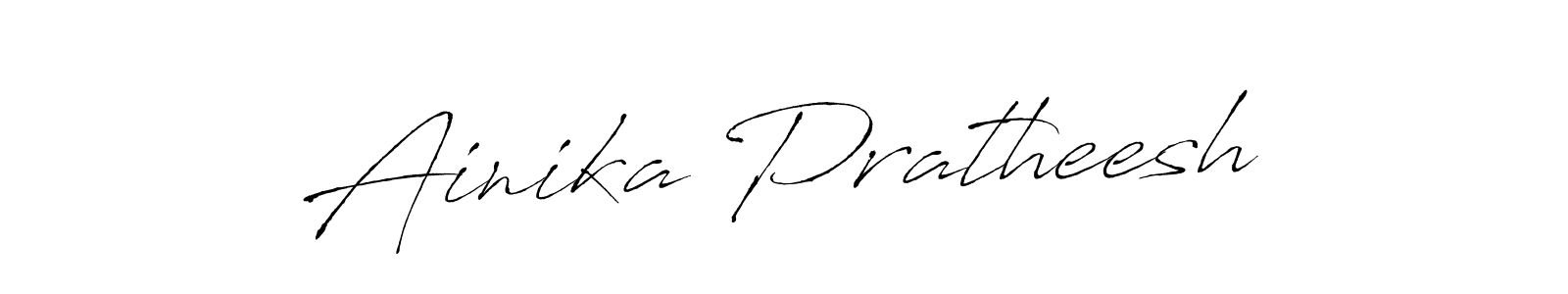 Design your own signature with our free online signature maker. With this signature software, you can create a handwritten (Antro_Vectra) signature for name Ainika Pratheesh. Ainika Pratheesh signature style 6 images and pictures png