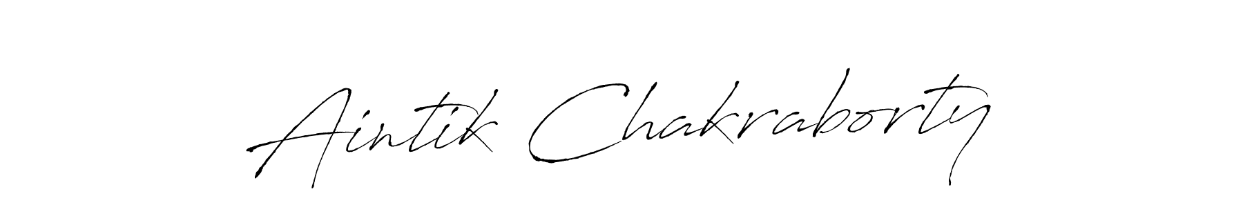 Make a beautiful signature design for name Aintik Chakraborty. Use this online signature maker to create a handwritten signature for free. Aintik Chakraborty signature style 6 images and pictures png